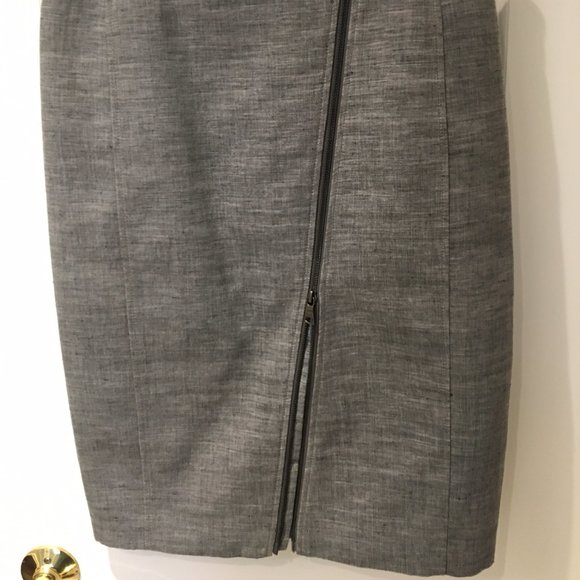 Cotton/linen pencil skirt by BCBG Runway, US6, NWT - Picture 2 of 6